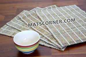 natural woven placemats