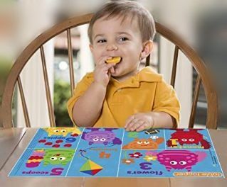 Neat Solutions Disposable Stick-on Placemats for Kids