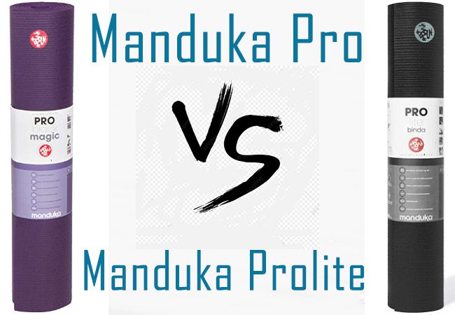 Manduka Pro Vs Manduka Prolite Yoga Mat - Which Is The Best?