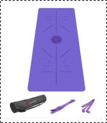 FrenzyBird Extra Thick Yoga Mat with Carry Strap
