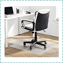 AmazonBasics Slip Resistant Carpet Chair Mat