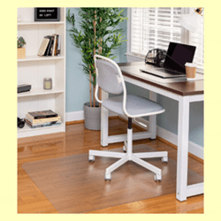 Ilyapa Extra Large Office Chair Mat for Hardwood Floor