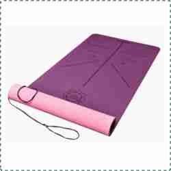 DAWAY Nature Friendly Yoga Mat with Carrying Strap