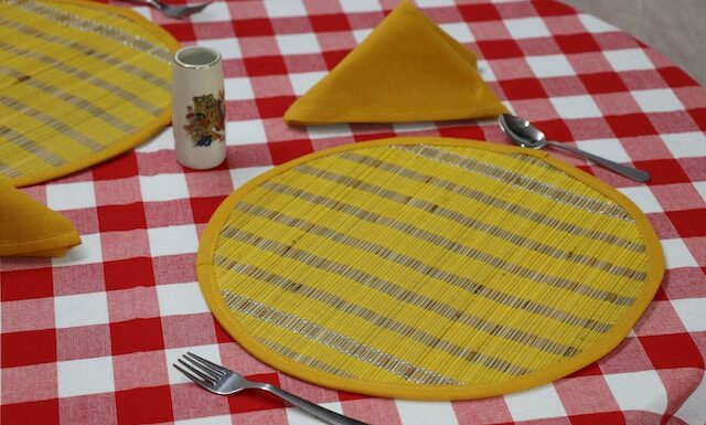 Wrinkle-Free Placemats